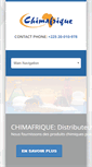 Mobile Screenshot of chimafrique.com